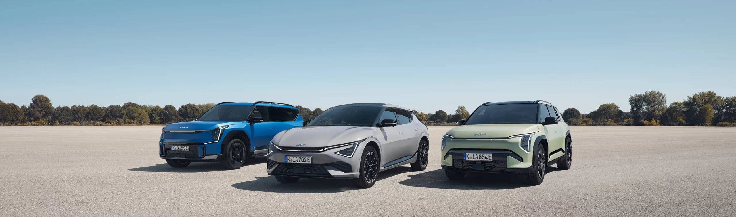 Kia EV3, EV6 en EV9