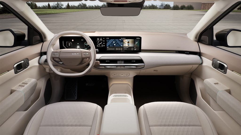 Kia EV4 licht interieur