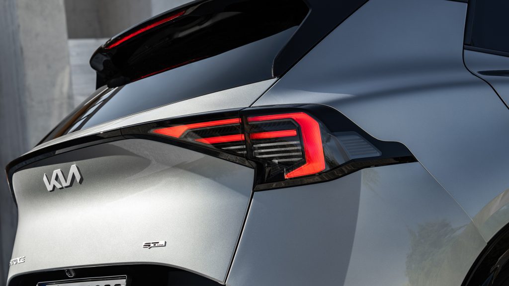 De vernieuwde Kia Sportage achterlicht