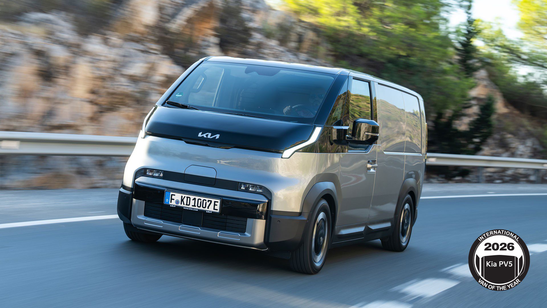 Kia PV5 Cargo verkozen tot International Van of the Year 2026